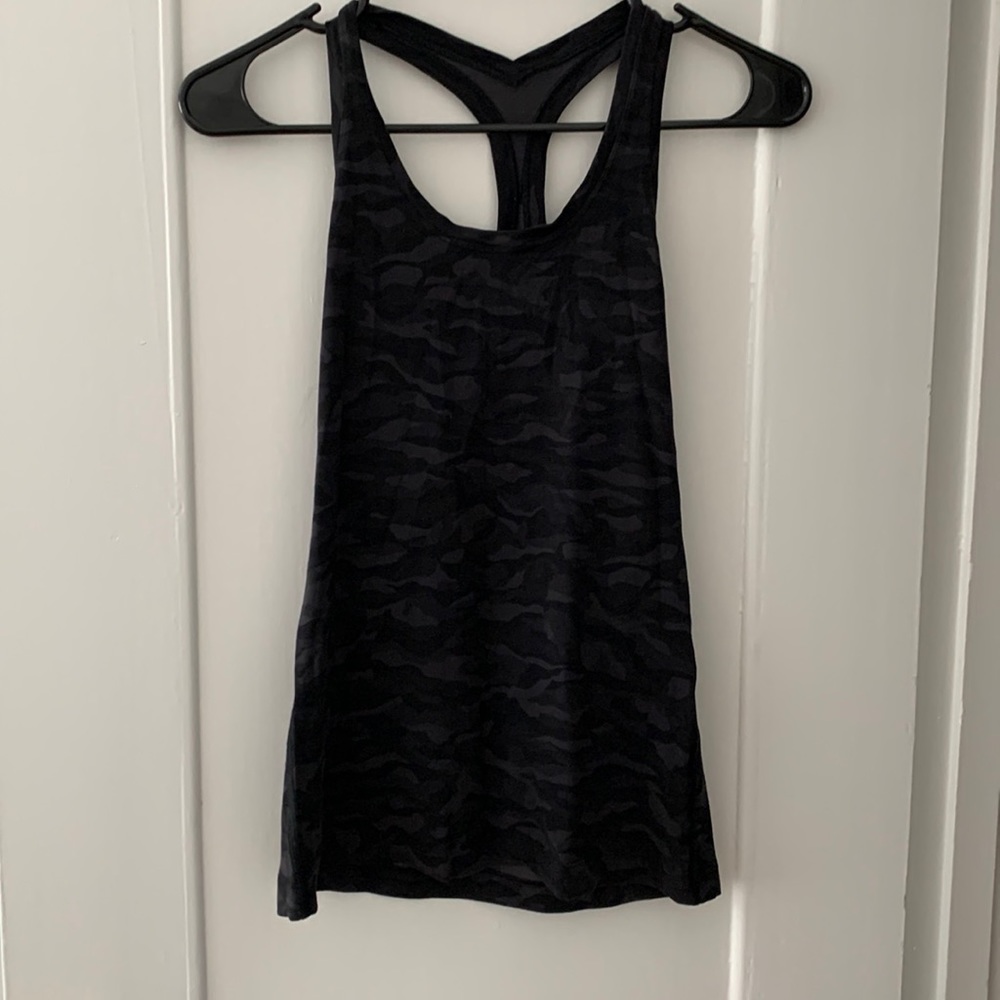 Lululemon camo racer back tank top